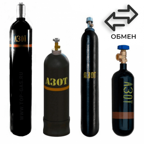 Обмен азотных баллонов в Баковке Обмен азотных баллонов в Баковке
